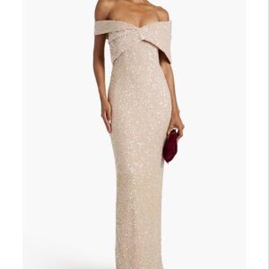 Rachel Gilbert sequin gown